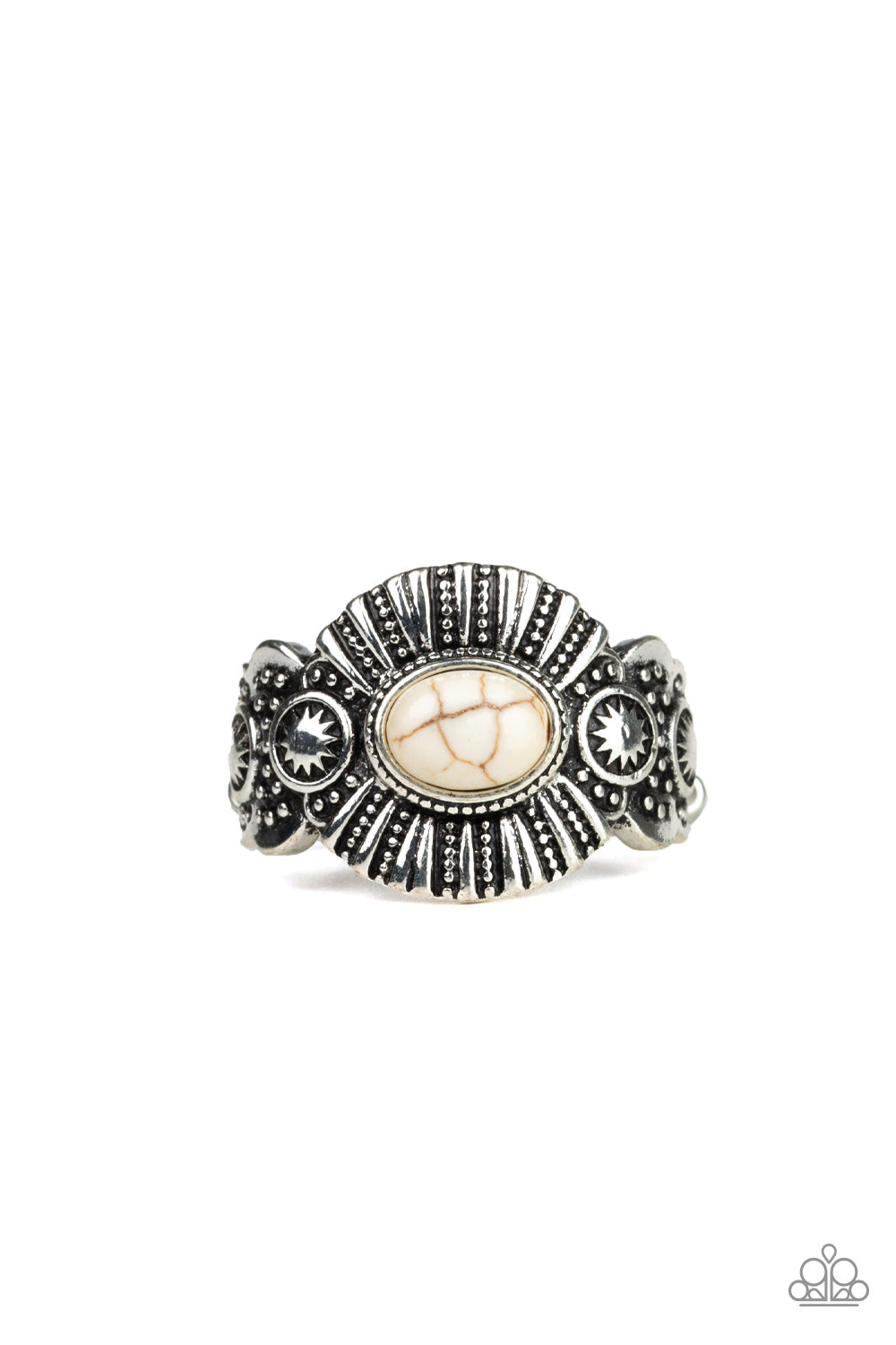 Thirst Quencher - white - Paparazzi ring