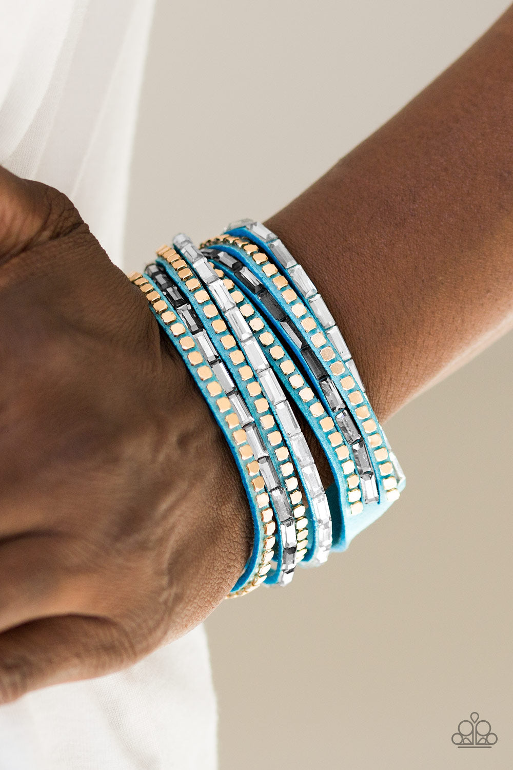 This Time With Attitude - blue - Paparazzi bracelet