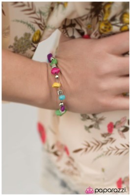 This calls for a PEBBLE-bration - multi - Paparazzi bracelet