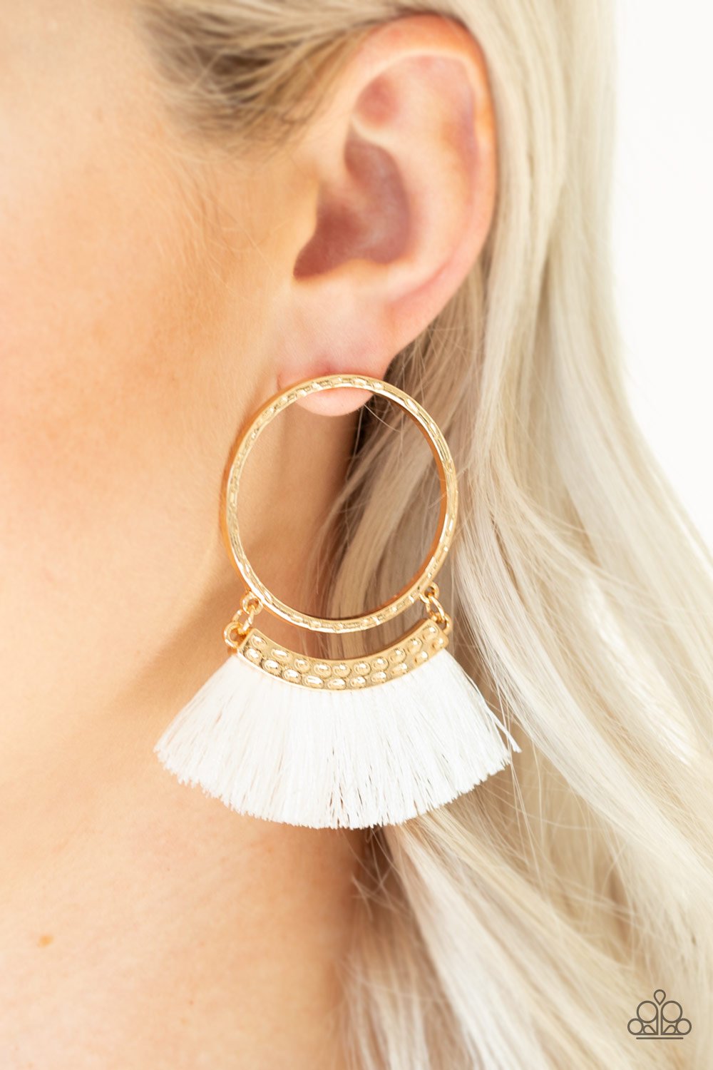 This is Sparta - gold - Paparazzi earrings