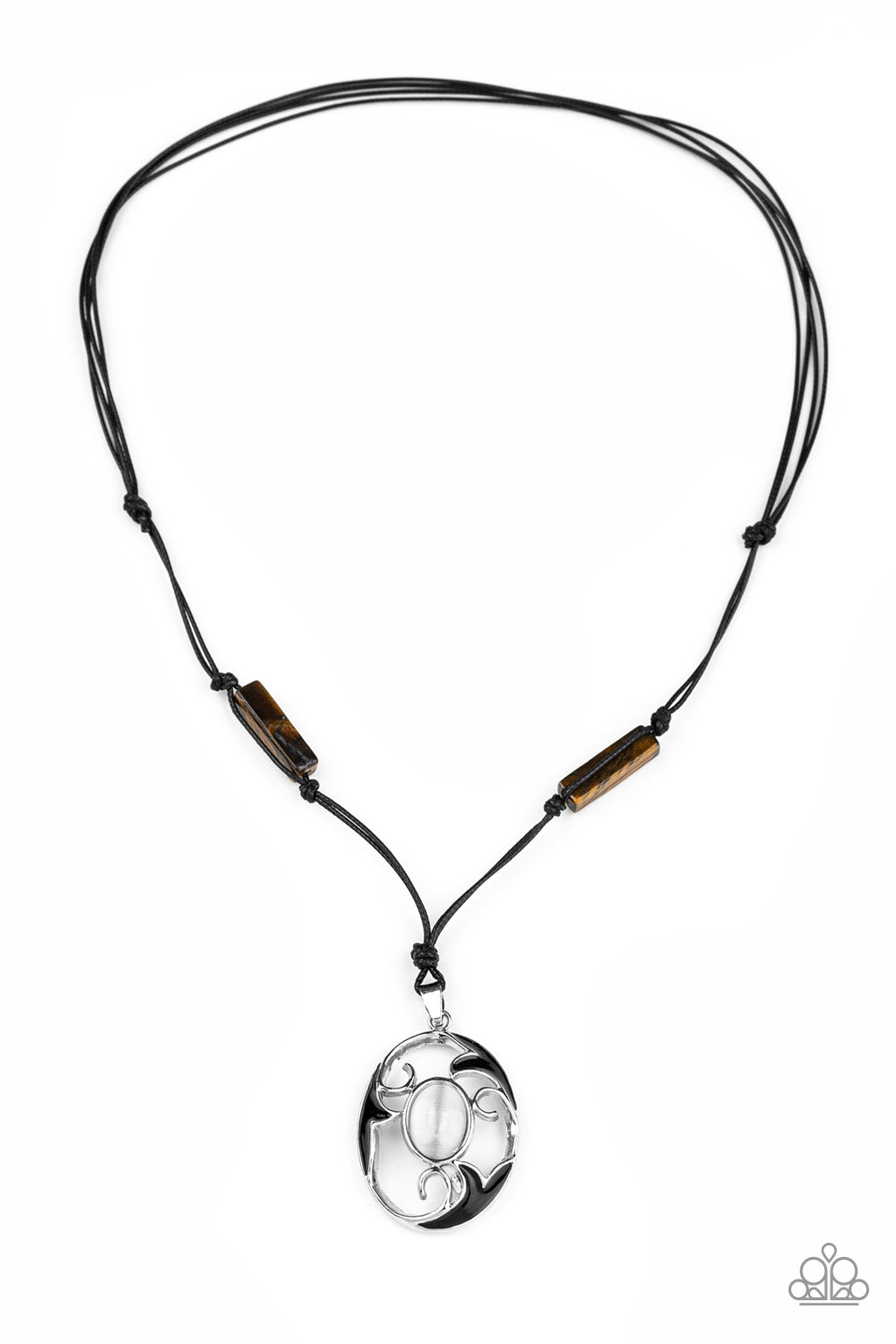 Tidal Talisman - brown - Paparazzi necklace