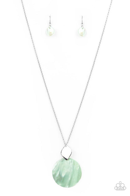 Tidal Tease - green - Paparazzi necklace