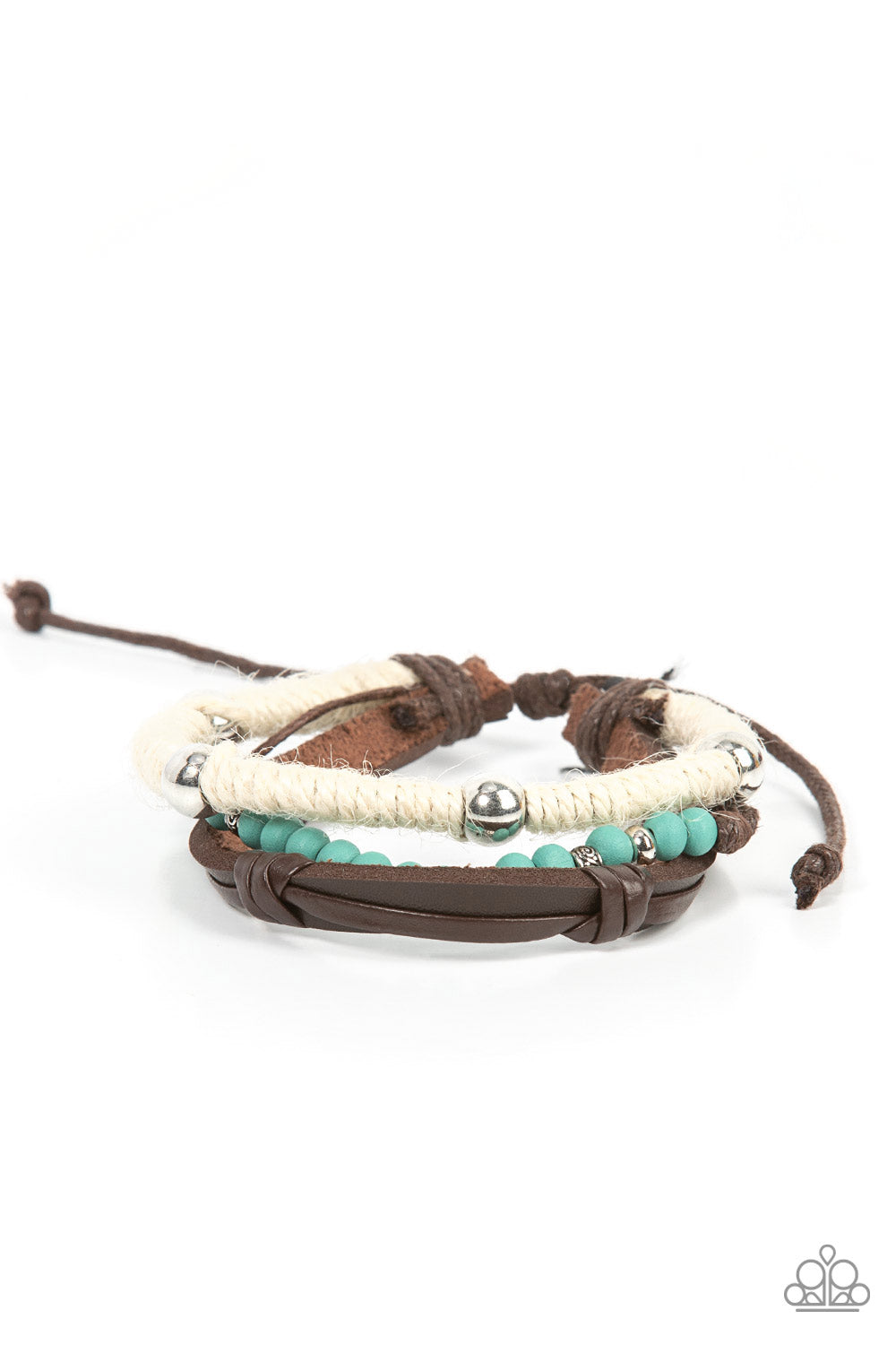 Timber Trail - blue - Paparazzi bracelet