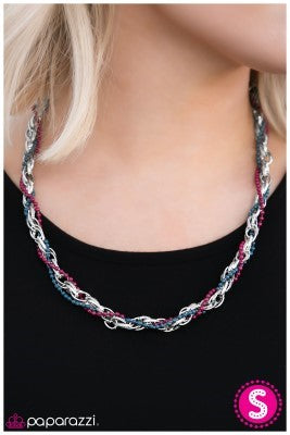Time to Celebrate - pink - Paparazzi necklace