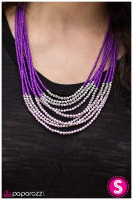 Time To Tango - Purple - Paparazzi necklace