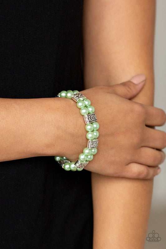 Time After Timeless-green-Paparazzi bracelet