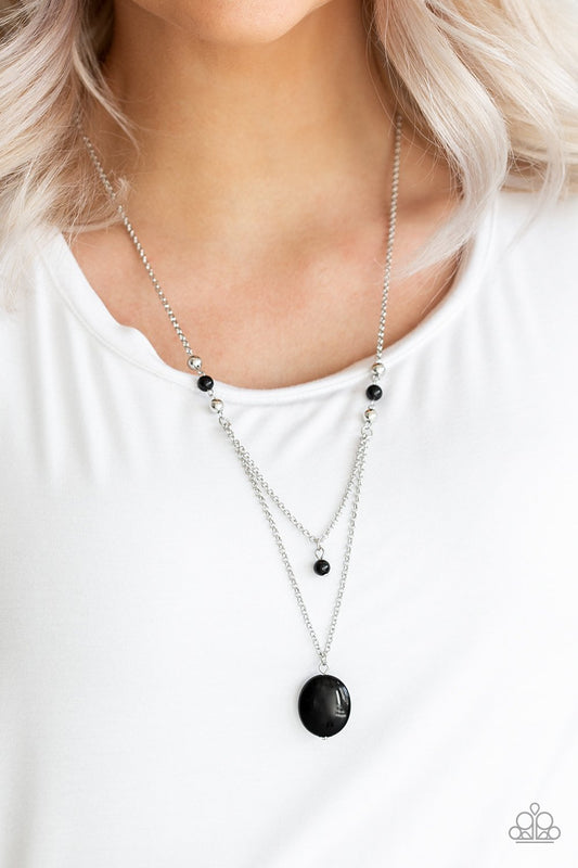 Time to Hit the ROAM-black-Paparazzi necklace