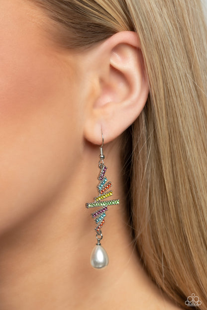 Timeless Tapestry - multi - Paparazzi earrings