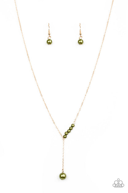 Timeless Taste - green - Paparazzi necklace