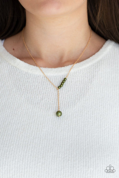 Timeless Taste - green - Paparazzi necklace