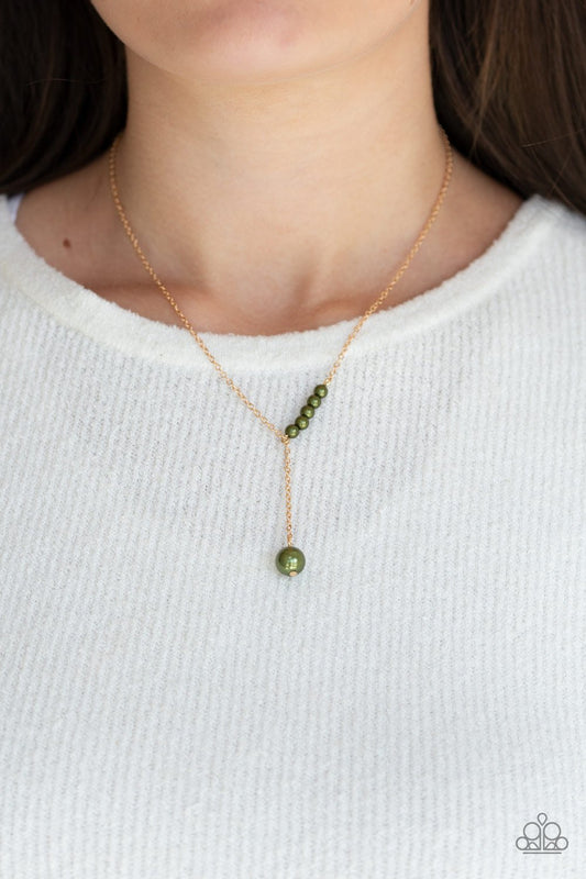 Timeless Taste - green - Paparazzi necklace