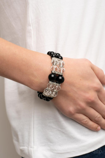 Timelessly Tea Party - black - Paparazzi bracelet