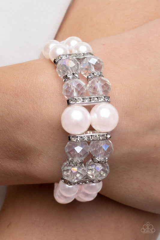 Timelessly Tea Party - pink - Paparazzi bracelet