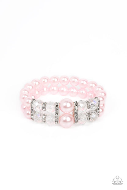 Timelessly Tea Party - pink - Paparazzi bracelet
