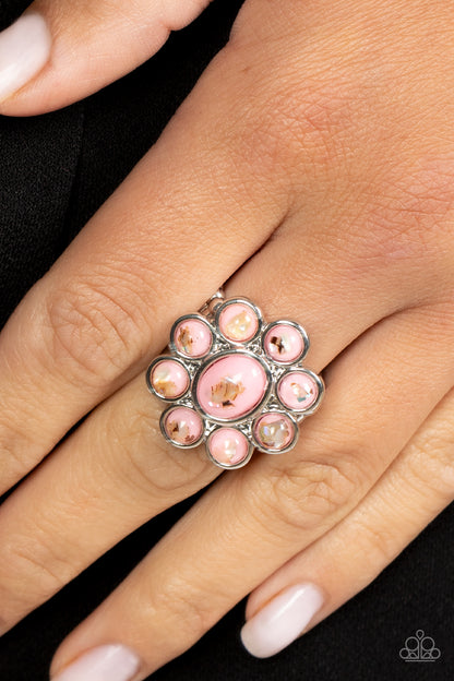 Time to SHELL-ebrate - pink - Paparazzi ring