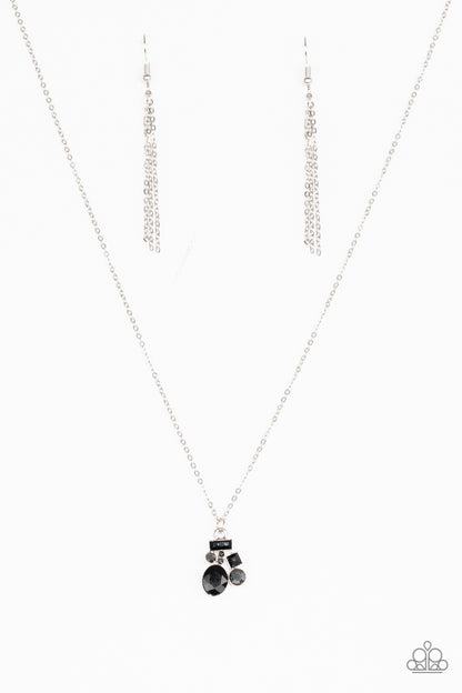 Time to be Timeless - black - Paparazzi necklace