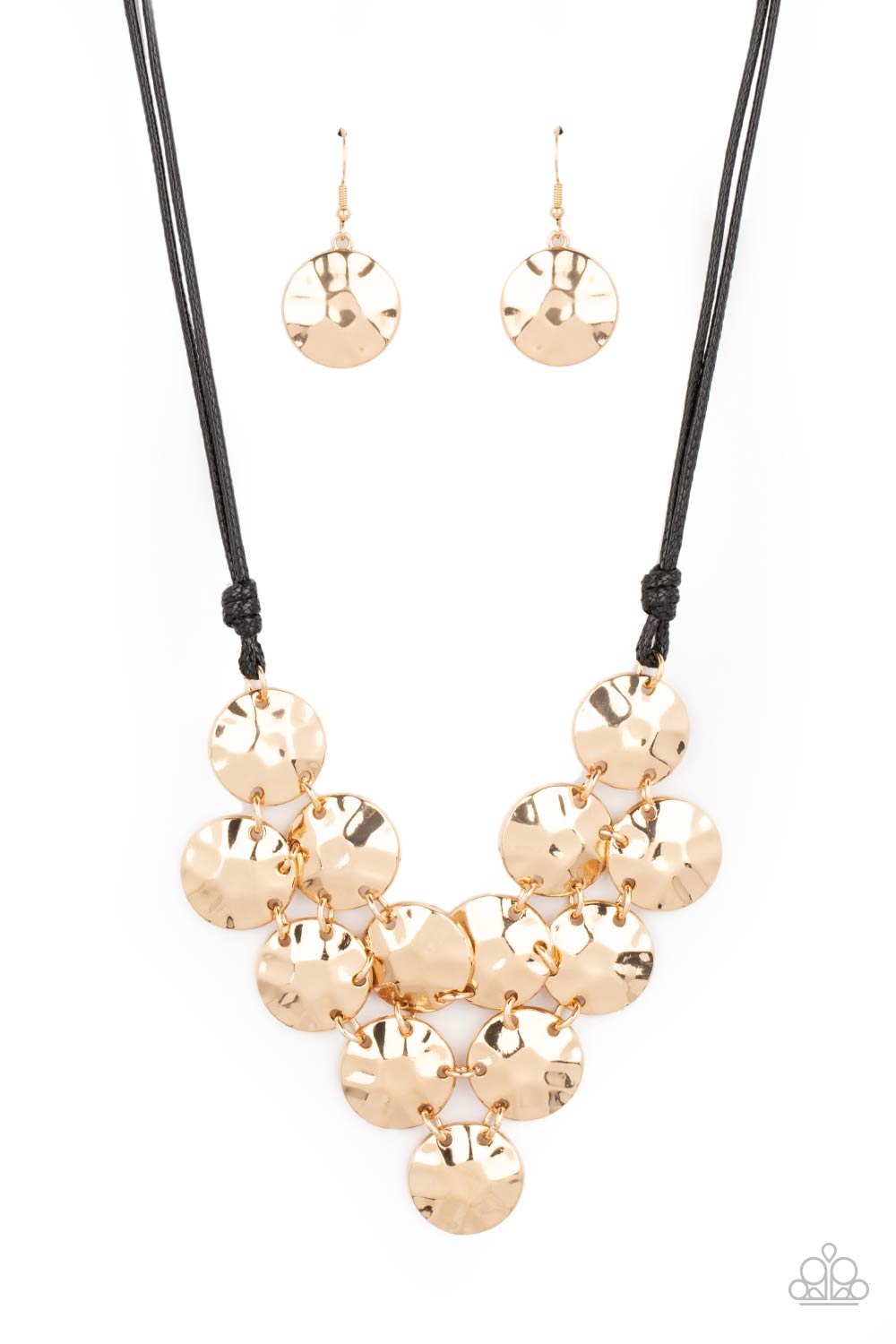 Token Treasure - gold - Paparazzi necklace