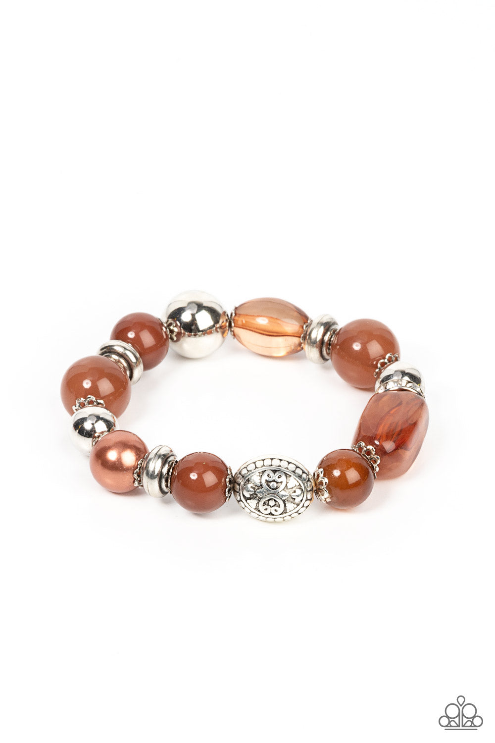 Tonal Takeover - brown - Paparazzi bracelet