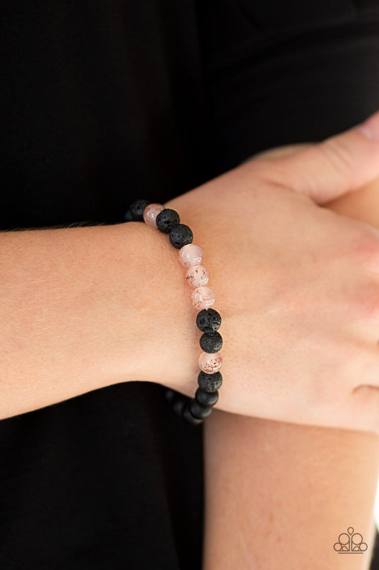 Tone Down - copper - Paparazzi bracelet