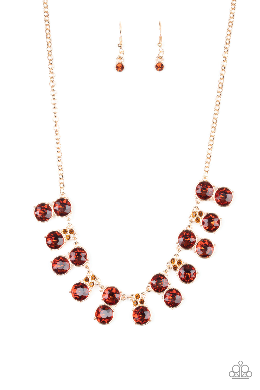 Top Dollar Twinkle - brown - Paparazzi necklace