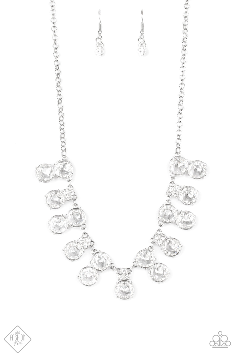 Top Dollar Twinkle - white - Paparazzi necklace