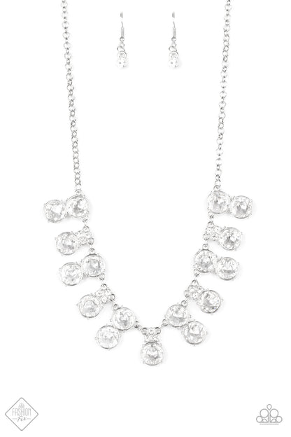 Top Dollar Twinkle - white - Paparazzi necklace