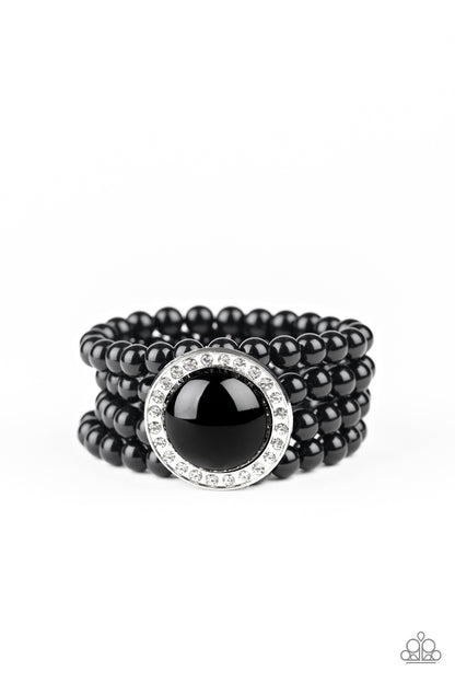 Top Tier Twinkle - black - Paparazzi bracelet