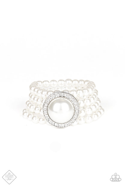 Top Tier Twinkle - white - Paparazzi bracelet