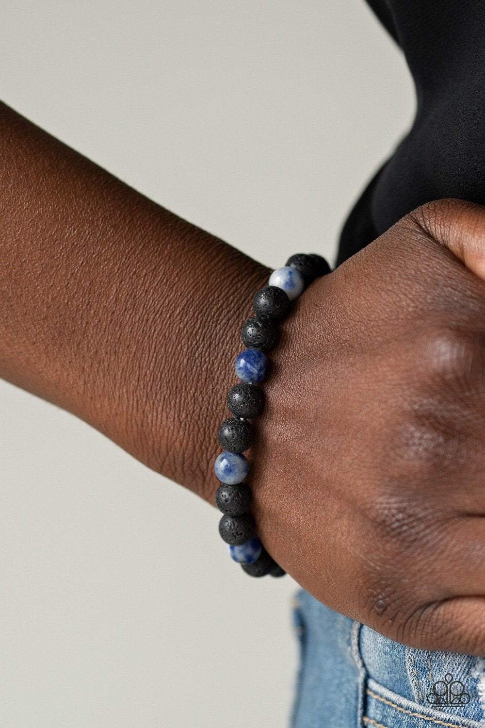 Top Ten Zen-blue-Paparazzi bracelet