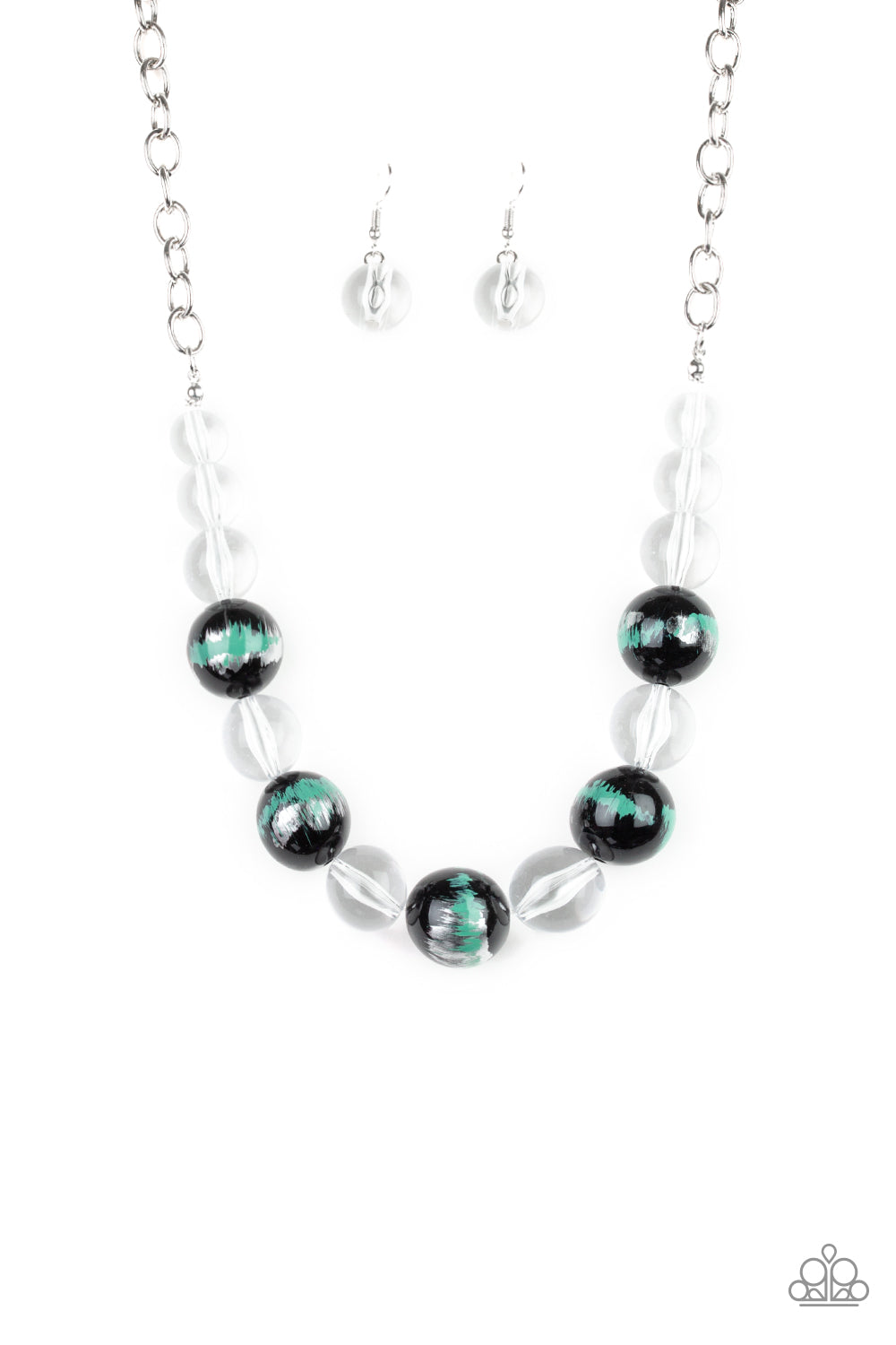 Torrid Tide - green - Paparazzi necklace