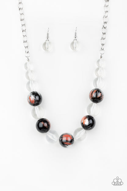 Torrid Tide - orange - Paparazzi necklace