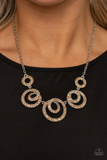 Total Head-Turner - brown - Paparazzi necklace