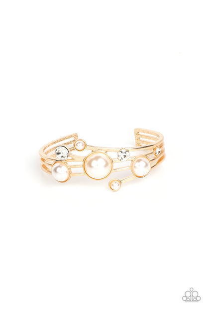 Total SAIL-Out - gold - Paparazzi bracelet