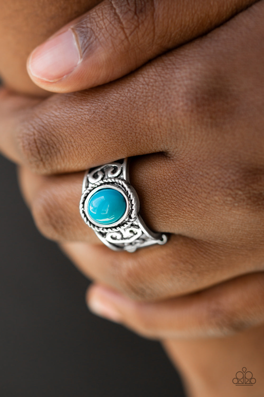 Totally Tidal - blue - Paparazzi ring