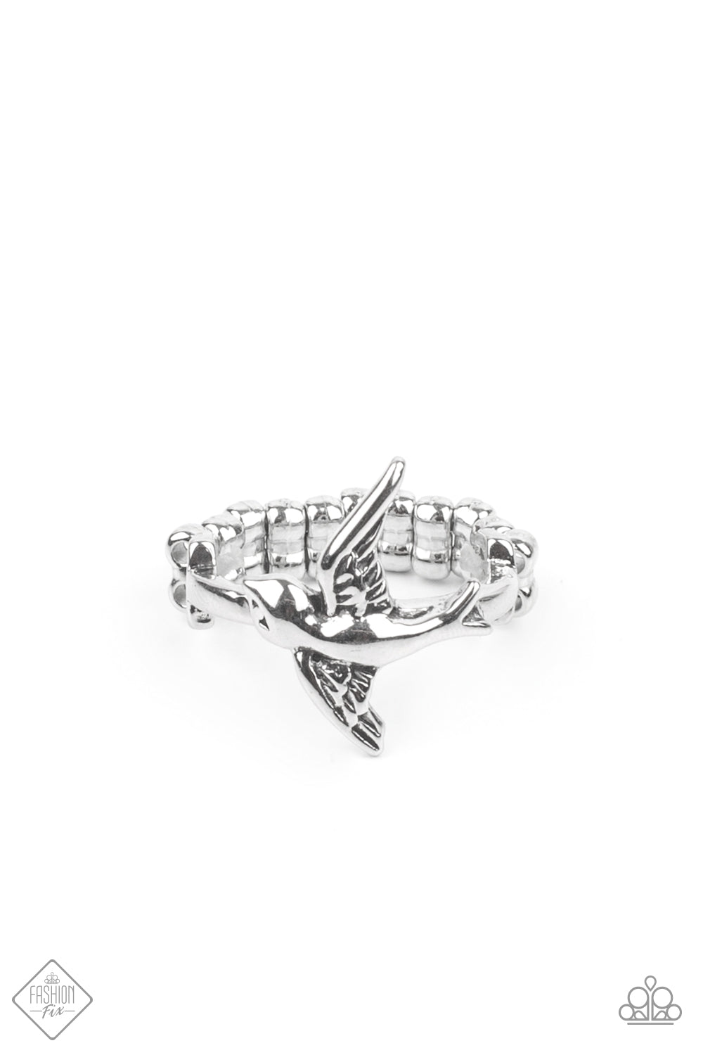 Totally TWEET-terpated - silver - Paparazzi ring