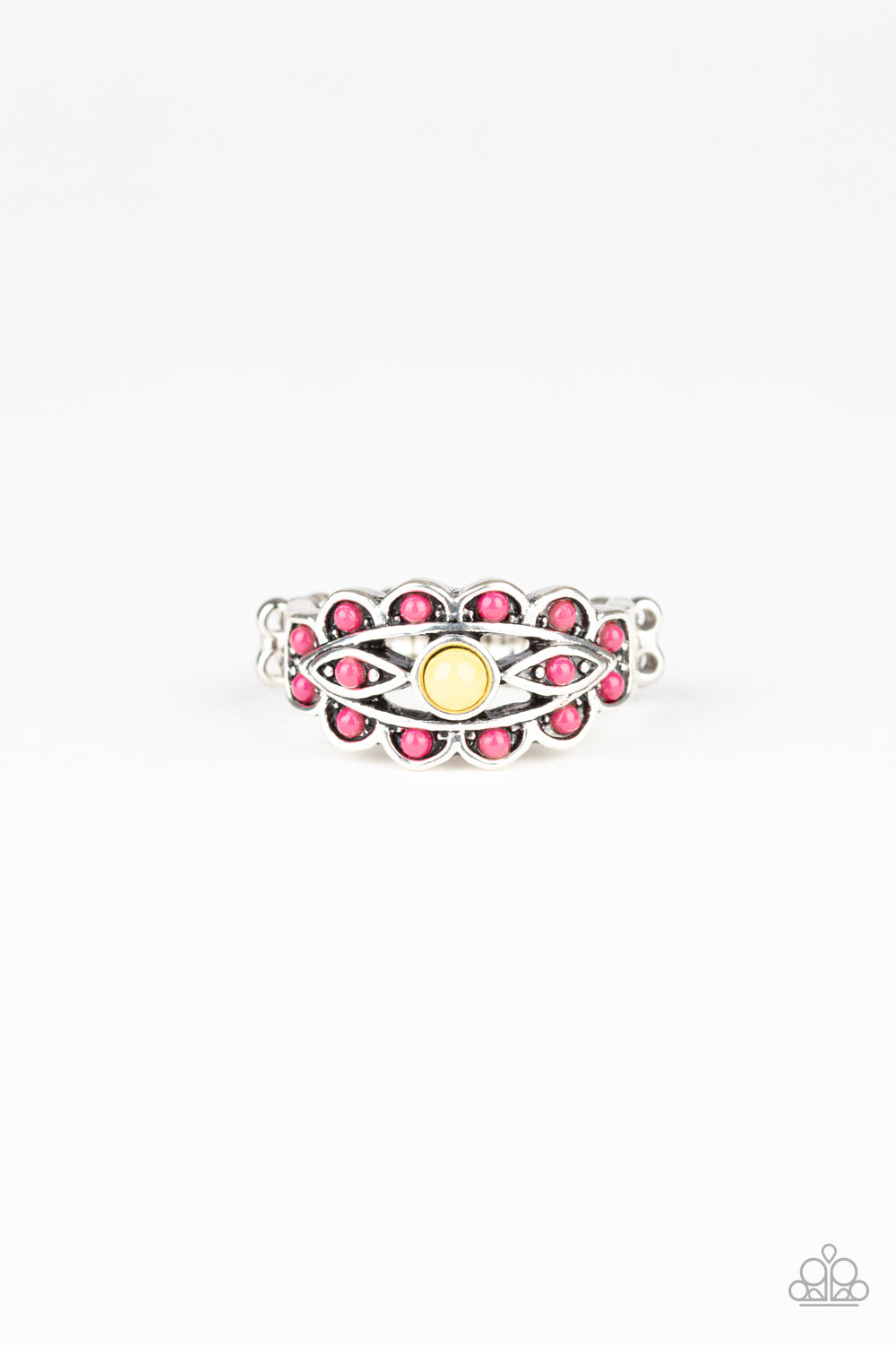 Totally Tangy - yellow - Paparazzi ring