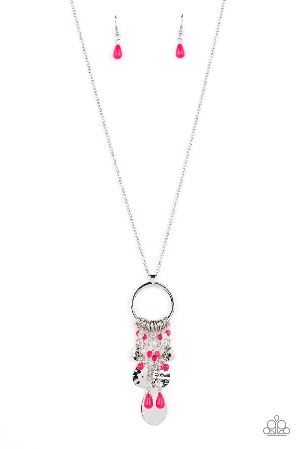 Totally Trolling - pink - Paparazzi necklace