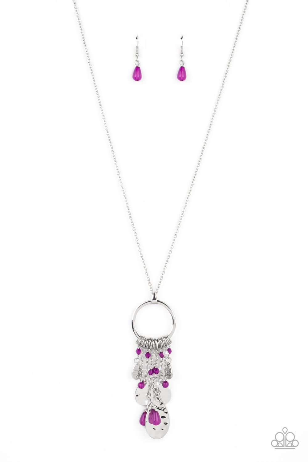 Totally Trolling - purple - Paparazzi necklace