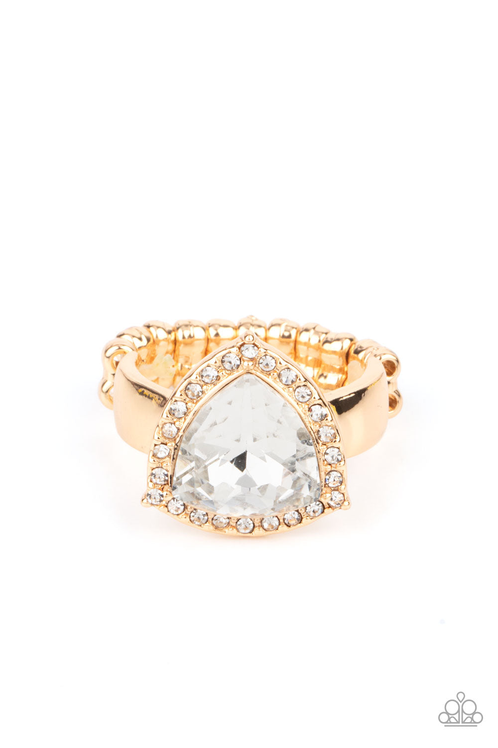 Tour de Timeless - gold - Paparazzi ring