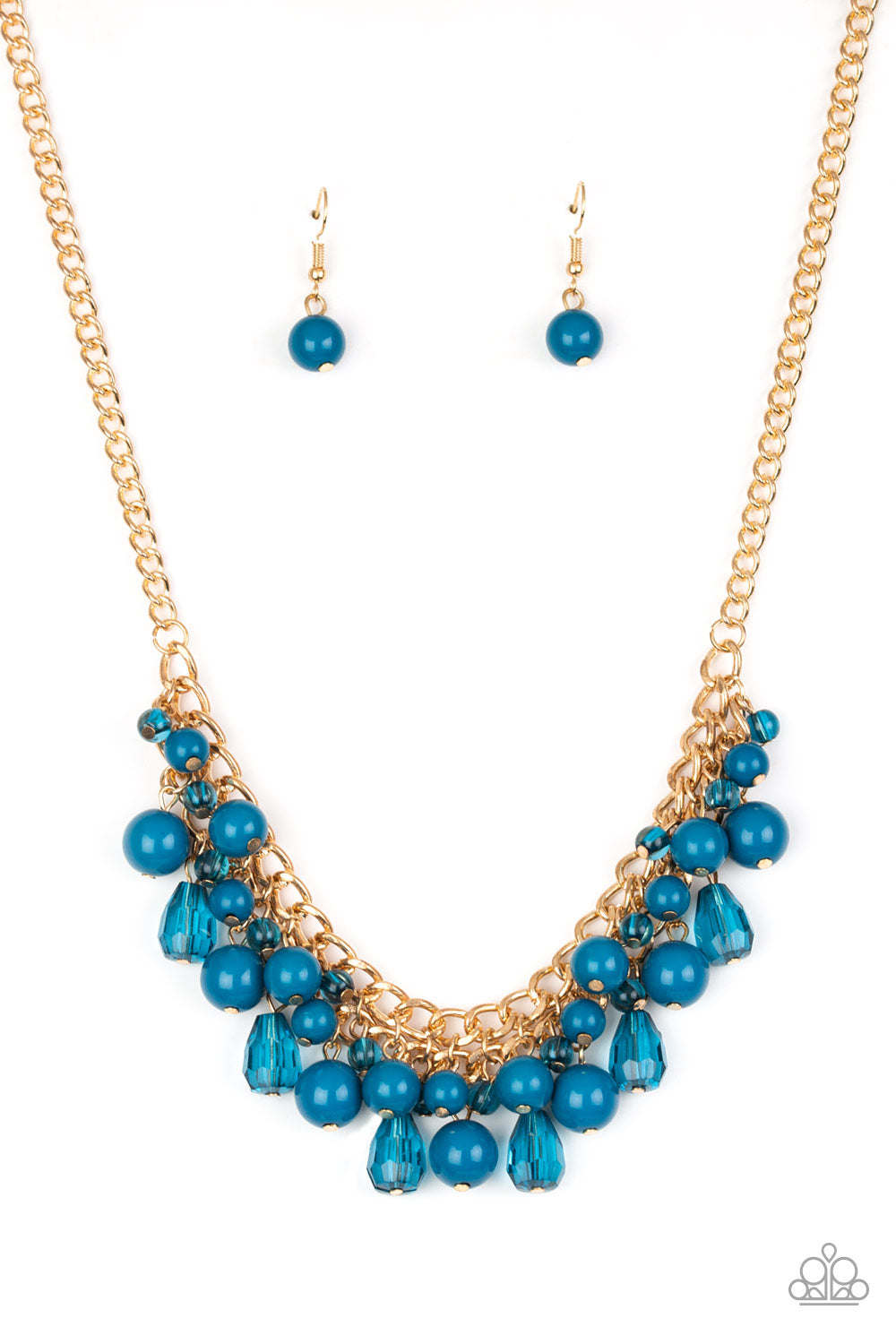 Tour de Trendsetter - blue - Paparazzi necklace