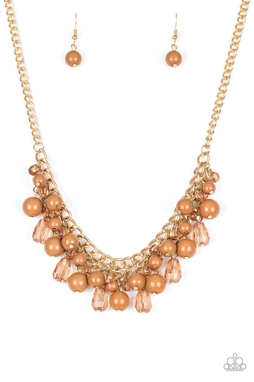 Tour de Trendsetter - brown - Paparazzi necklace