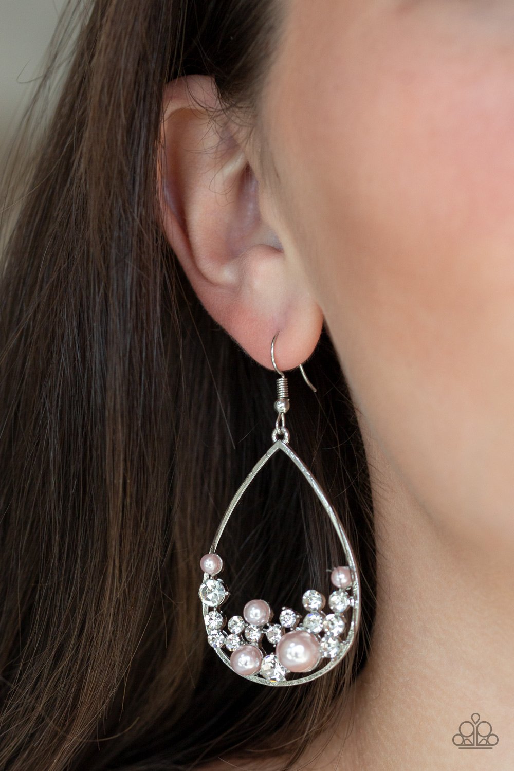 Town Car-pink-Paparazzi earrings