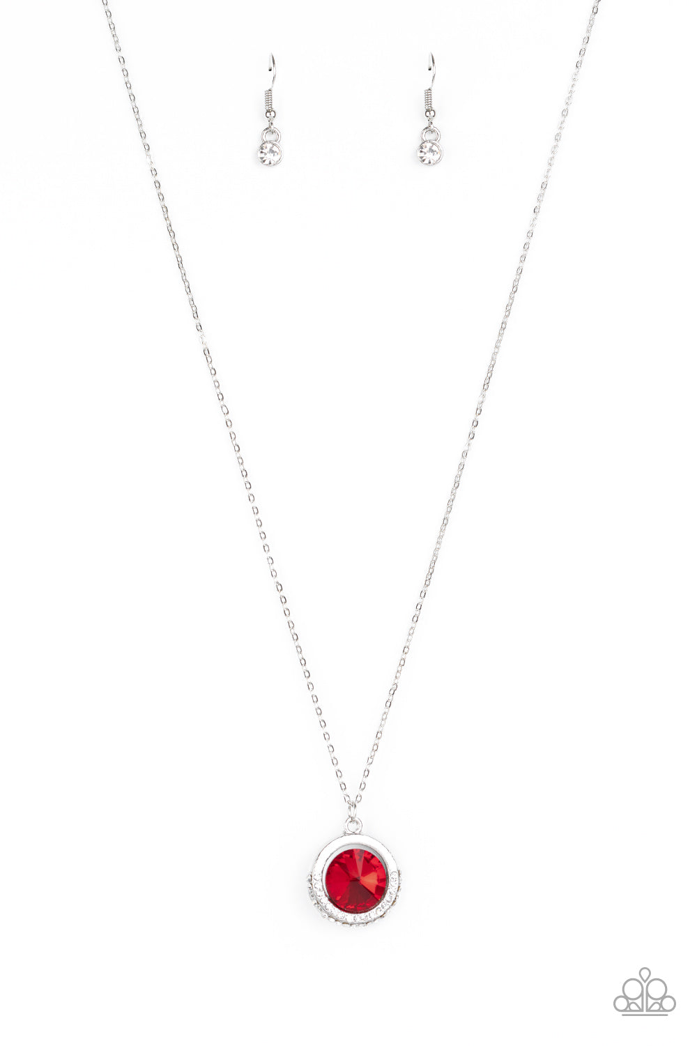 Trademark Twinkle - red - Paparazzi necklace