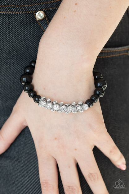 Traffic Stopping Sparkle - black - Paparazzi bracelet