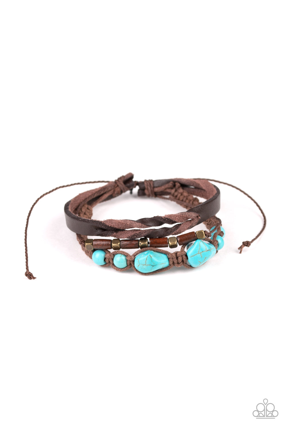 Trail Magic - blue - Paparazzi bracelet