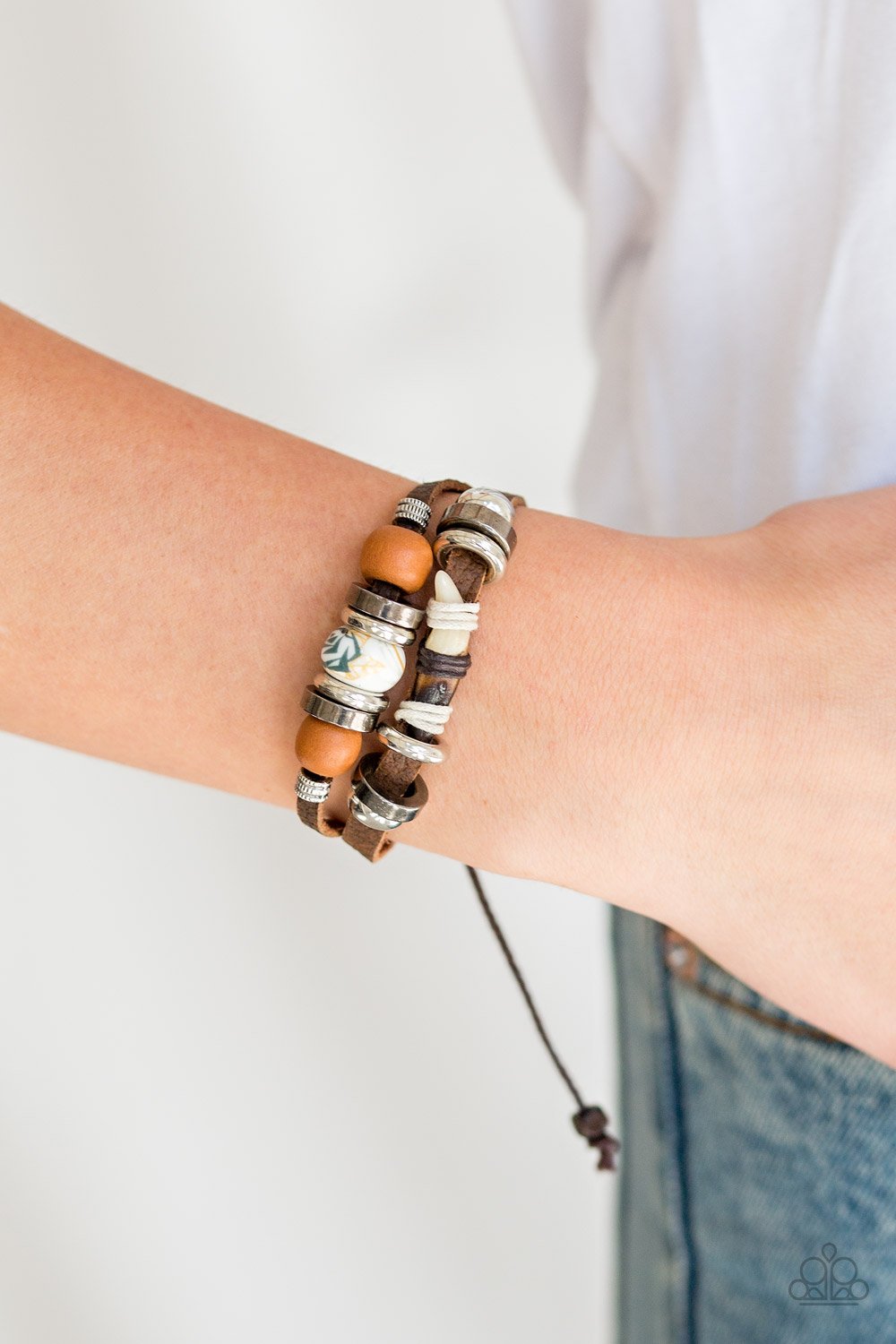 Trail Trotter - brown - Paparazzi bracelet
