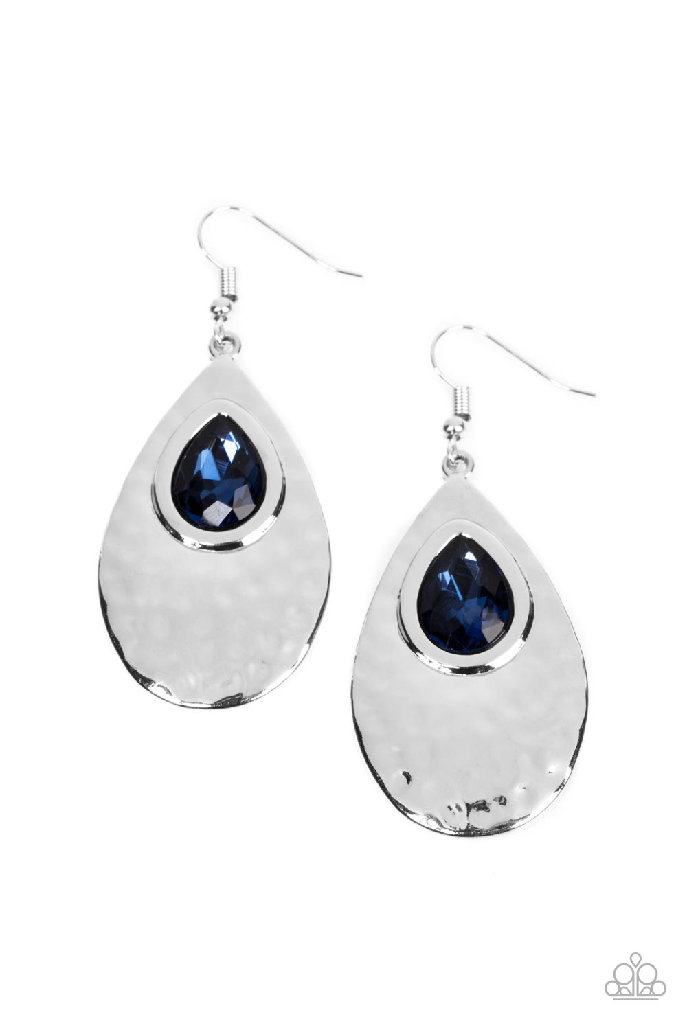 Tranquil Trove - blue - Paparazzi earrings