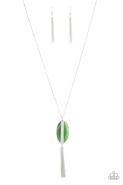 Tranquility Trend - green - Paparazzi necklace