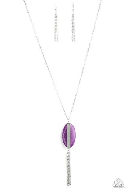 Tranquility Trend - purple - Paparazzi necklace