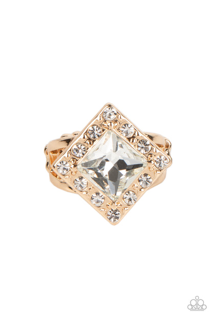 Transformational Twinkle - gold - Paparazzi ring